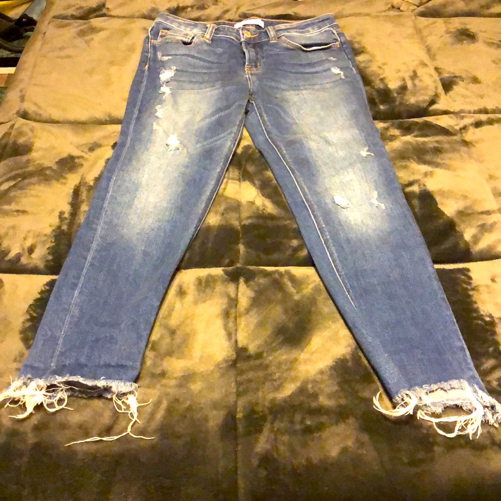 Flying Monkey Cropped Jeans